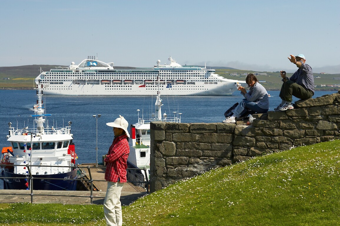 shetland islands cruise port